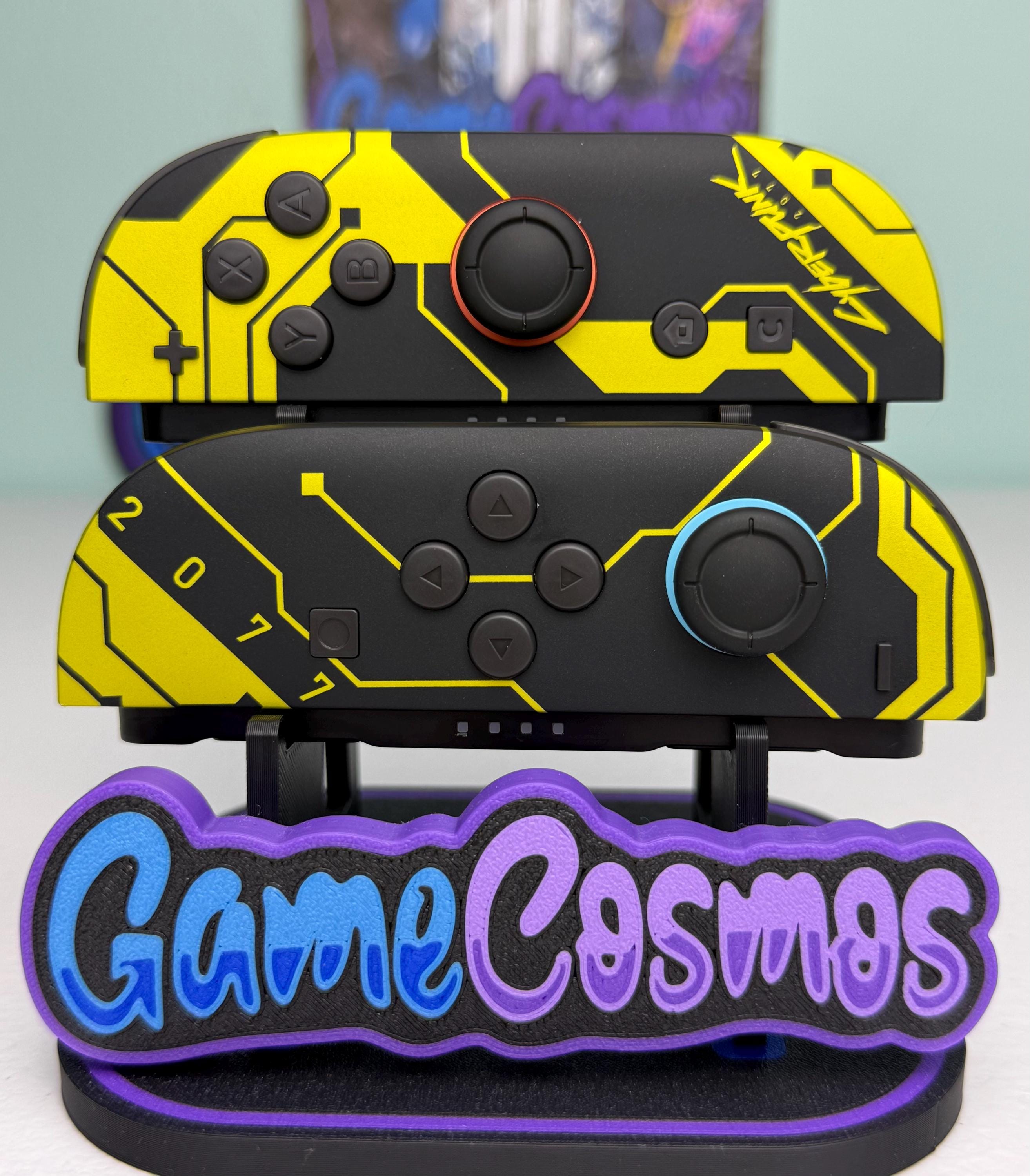 Cyber Punk - Soft Touch Metallic Coat - Custom Joycon 2 for Nintendo Switch 2 - Image 2