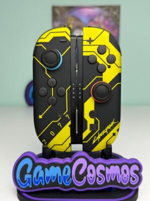 Cyber Punk - Soft Touch Metallic Coat - Custom Joycon 2 for Nintendo Switch 2