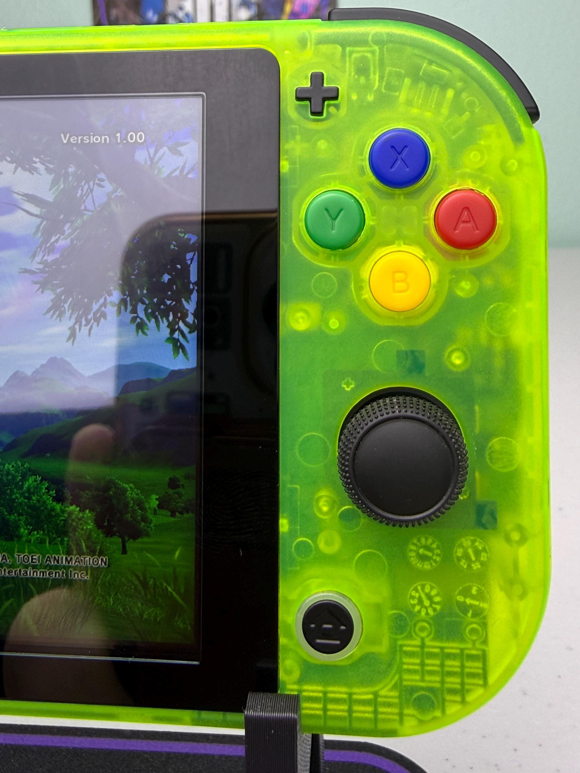 Transparent Lime Green - Hall Effect NoDRIFT analogue - Custom Switch Lite - Image 3