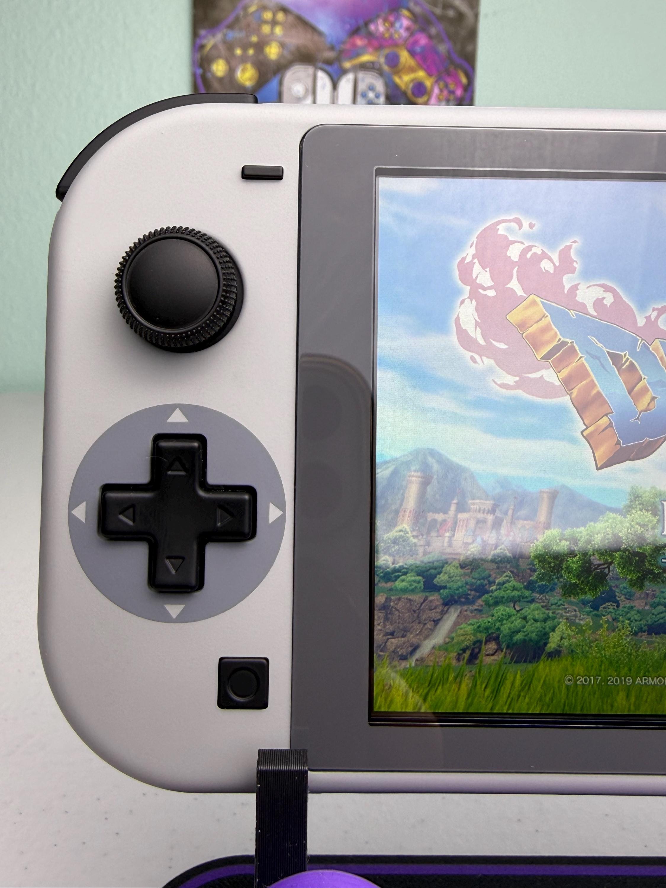 Retro Gameboy DMG-01 Style - Hall Effect NoDRIFT analogue - Custom Switch Lite - Image 4
