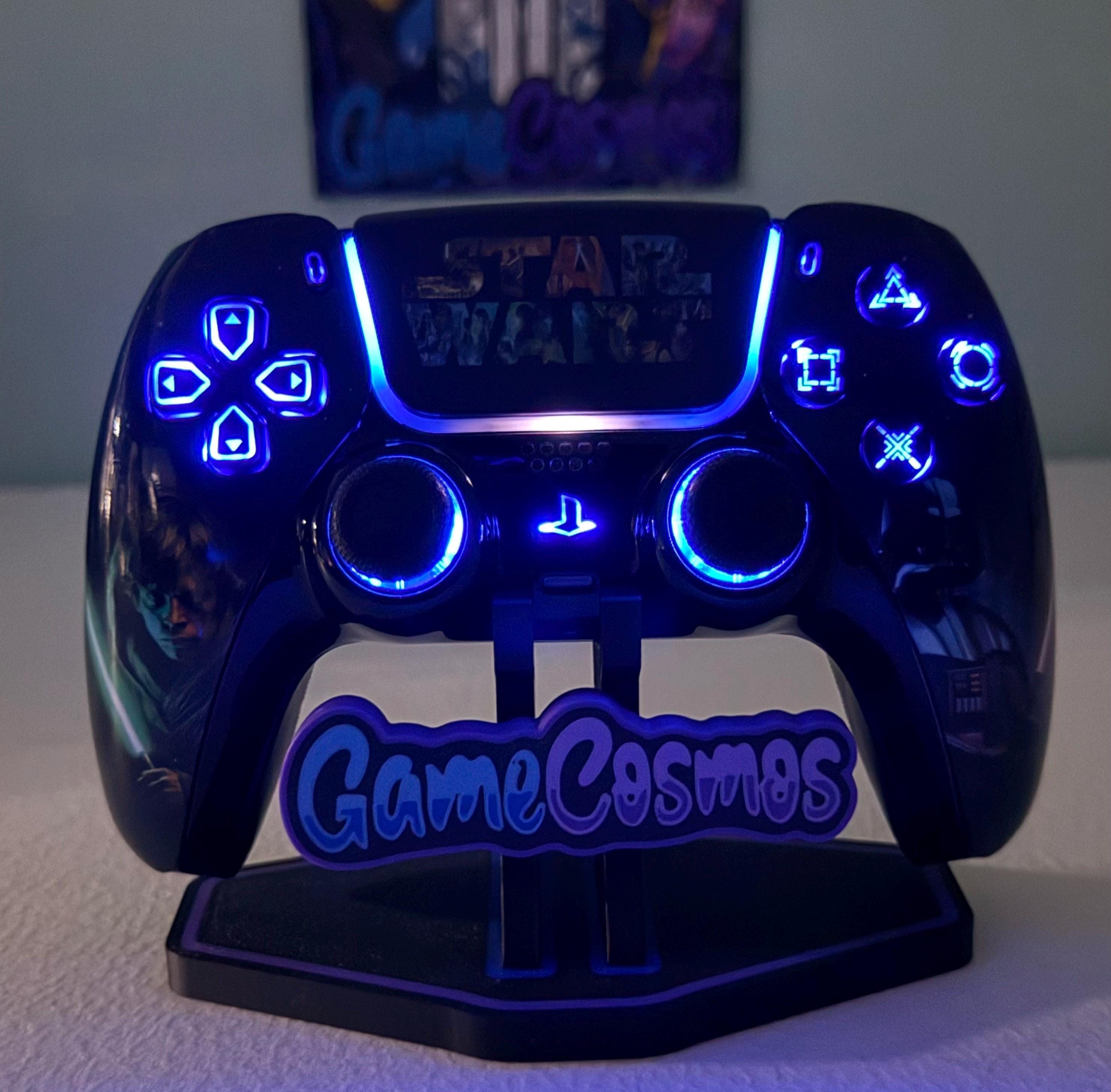 Science Fiction - Stars and Space - RGB LED - Custom Wireless Controller for PS5 Or PC - Image 6