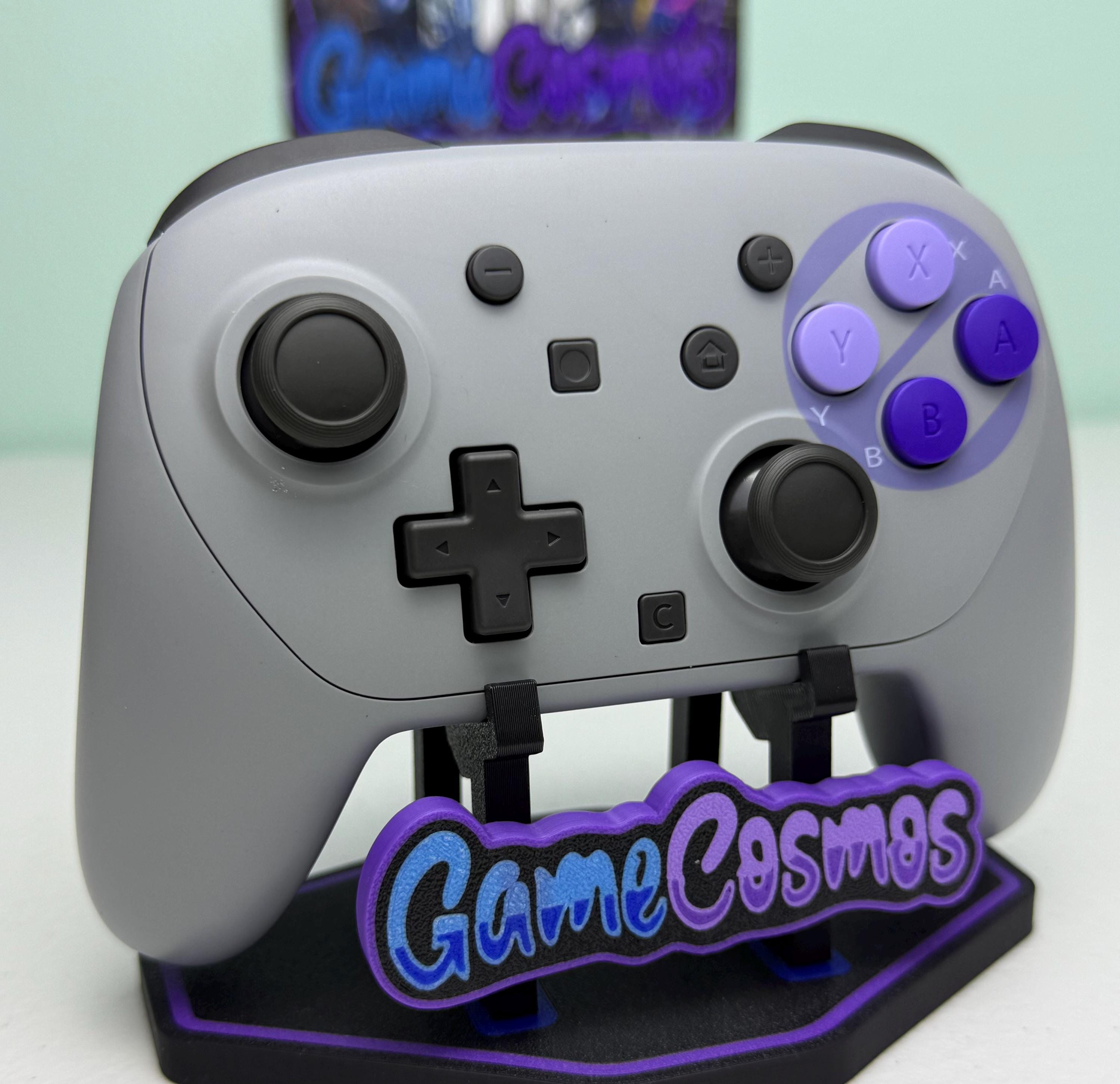SNES Style - Black Accents - Wireless Pro 2 Controller for The Switch 2 Or PC - Image 3