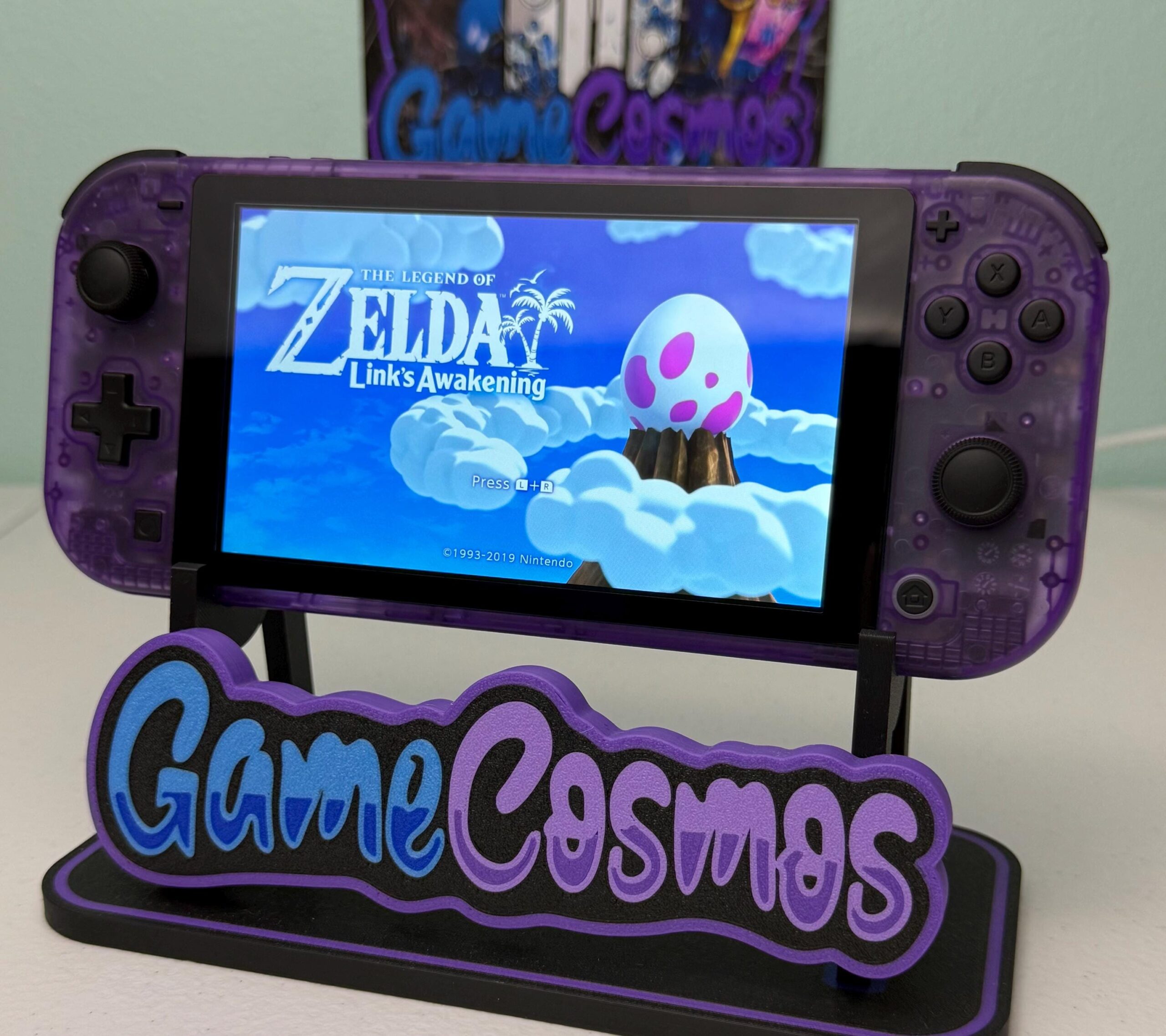 Atomic Purple - Black Accent - Hall Effect NoDRIFT analogue - Custom Switch Lite