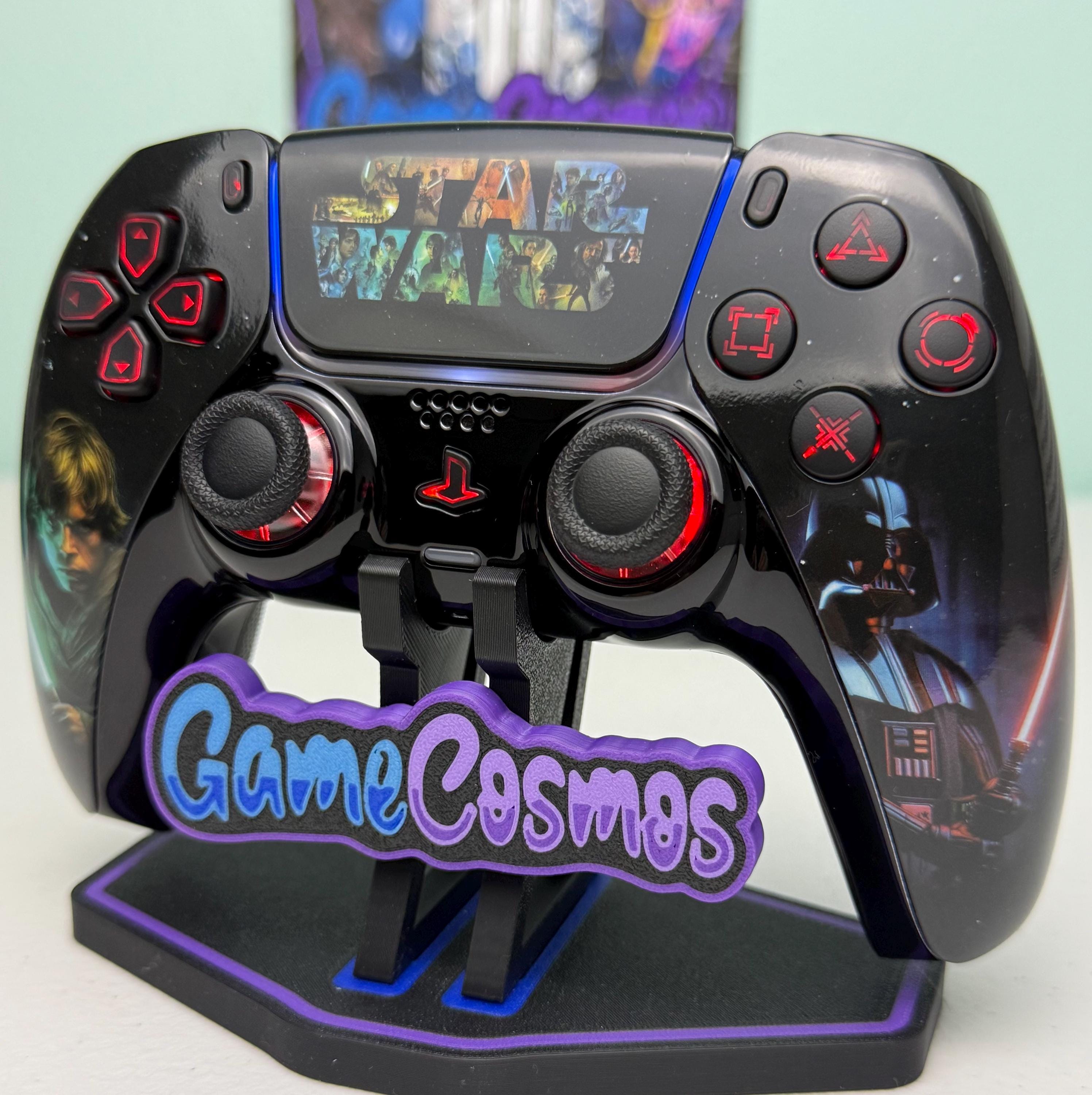 Science Fiction - Stars and Space - RGB LED - Custom Wireless Controller for PS5 Or PC - Image 2