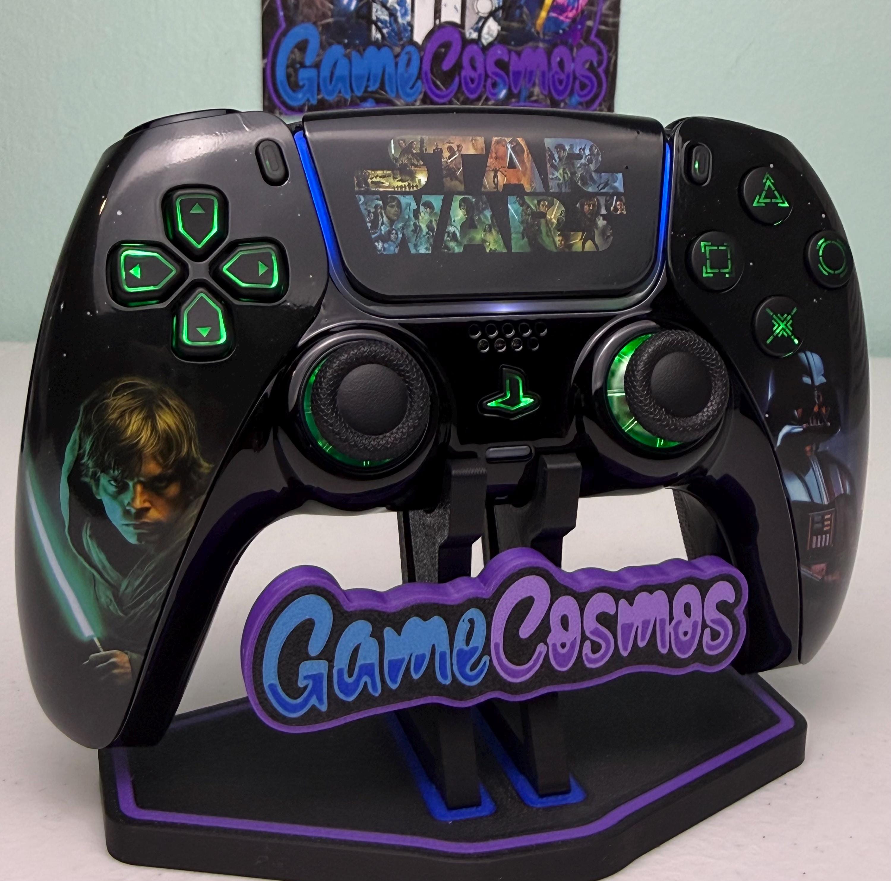 Science Fiction - Stars and Space - RGB LED - Custom Wireless Controller for PS5 Or PC - Image 3