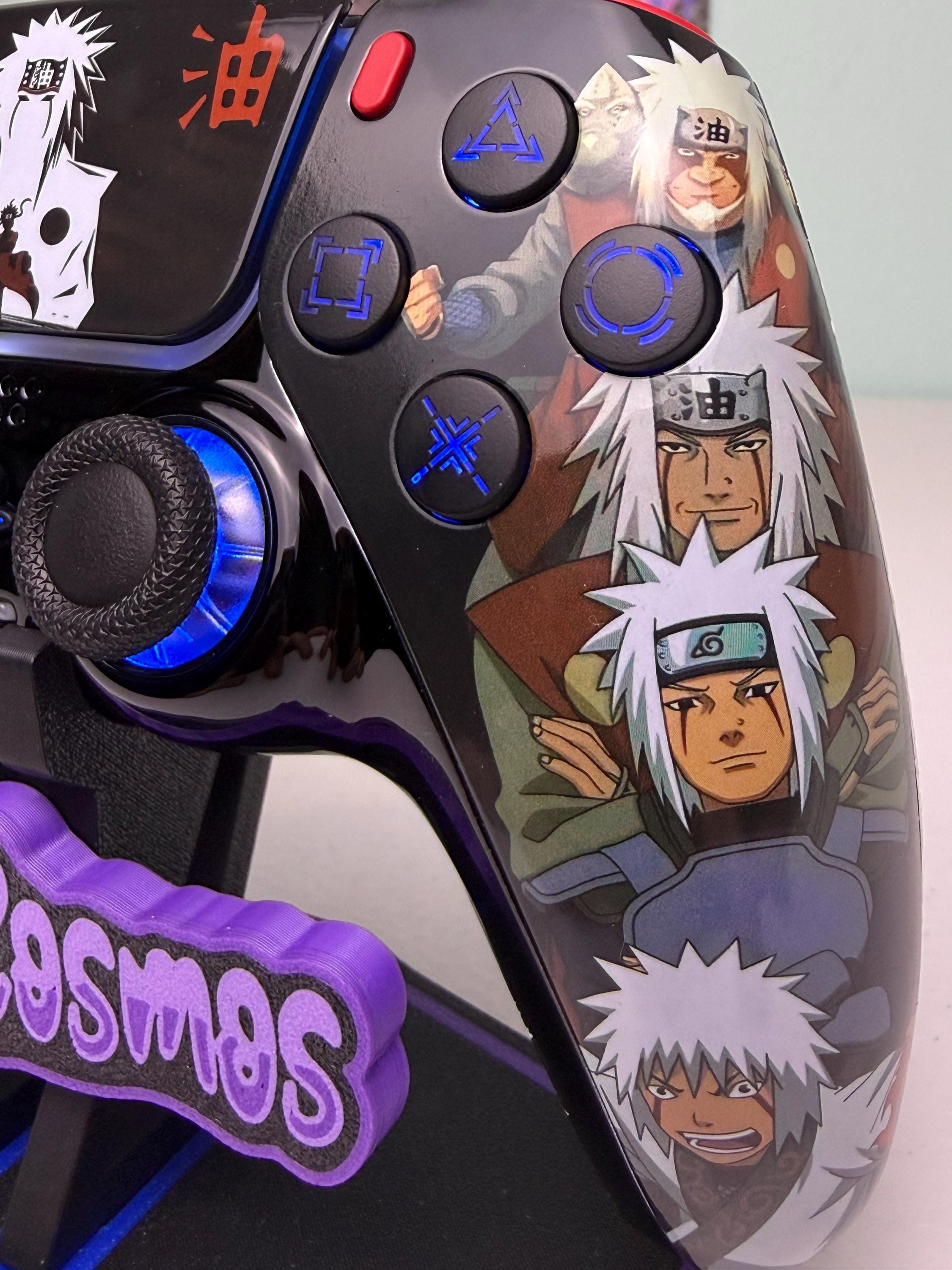 Anime Manga Ninja Sensei - RGB LED - Custom Wireless Controller for PS5 Or PC - Image 4