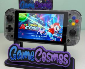 Transparent Black Clear - Colorful ABXY - Custom Switch Lite
