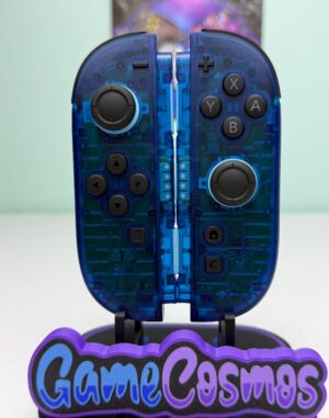 Clear Blue - Black Accents - Custom Joycon 2 for the Nintendo Switch 2