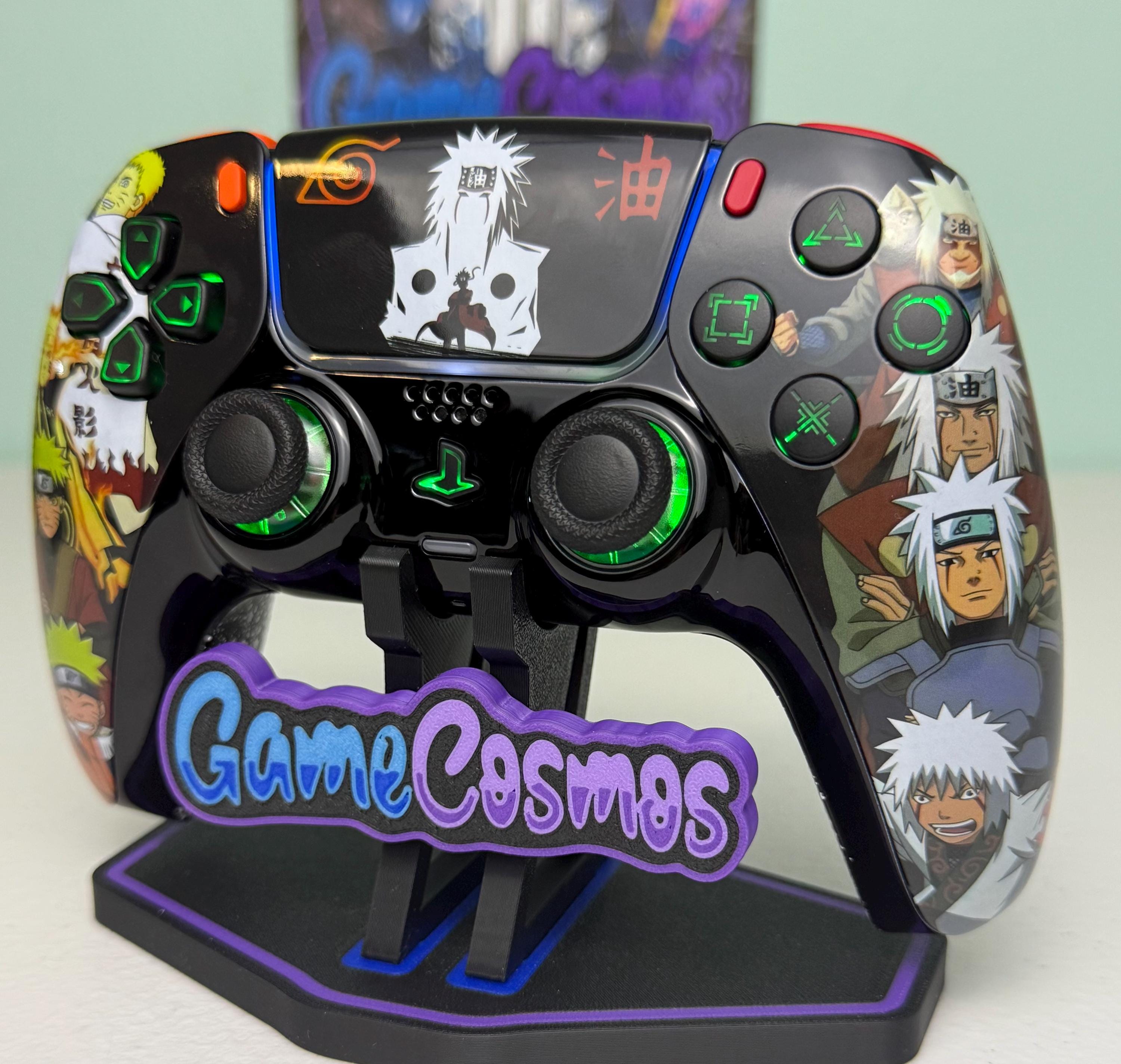 Anime Manga Ninja Sensei - RGB LED - Custom Wireless Controller for PS5 Or PC - Image 3