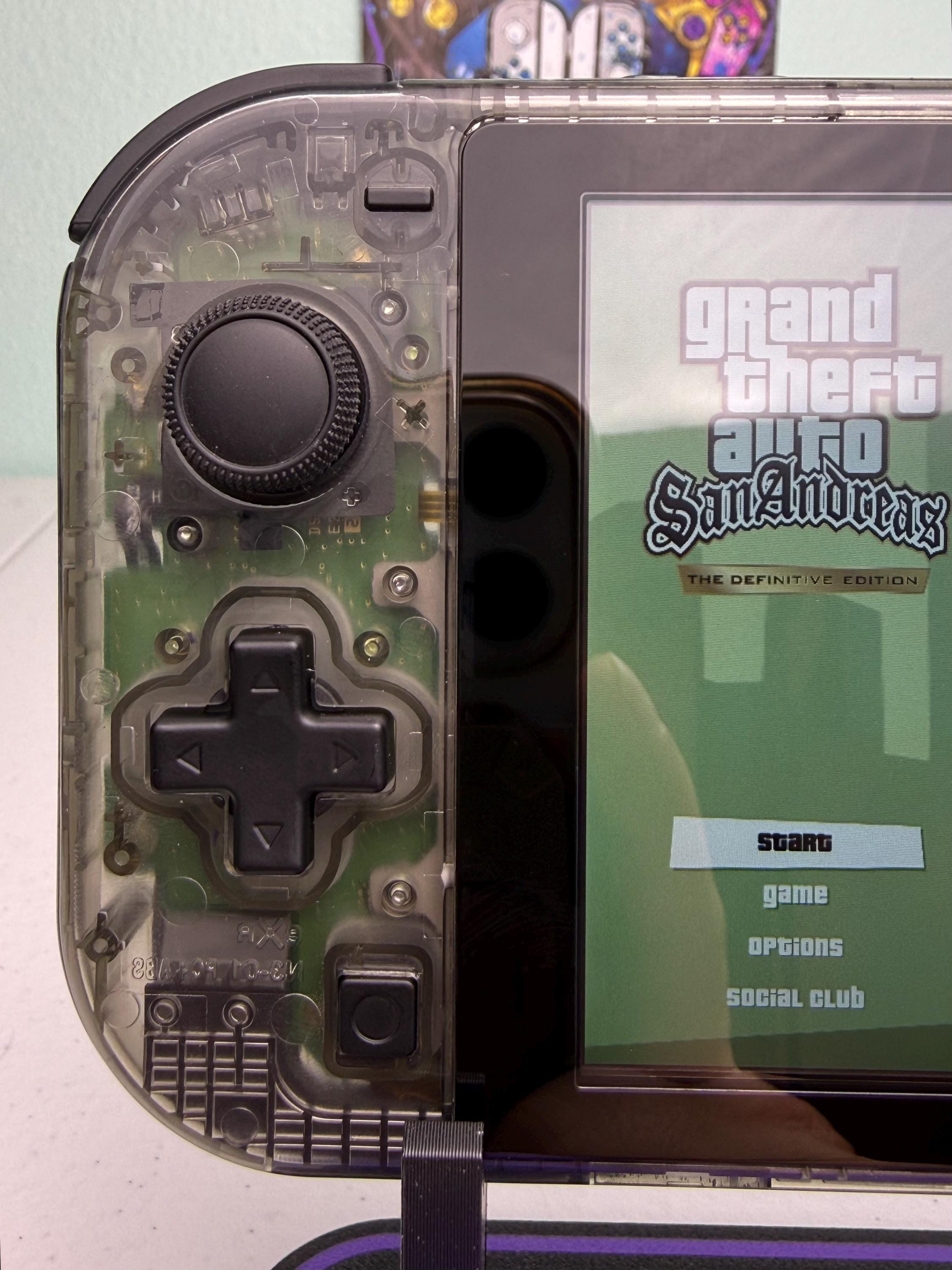 Glossy Clear Black - Hall Effect NoDRIFT analogue - Custom Switch Lite - Image 4