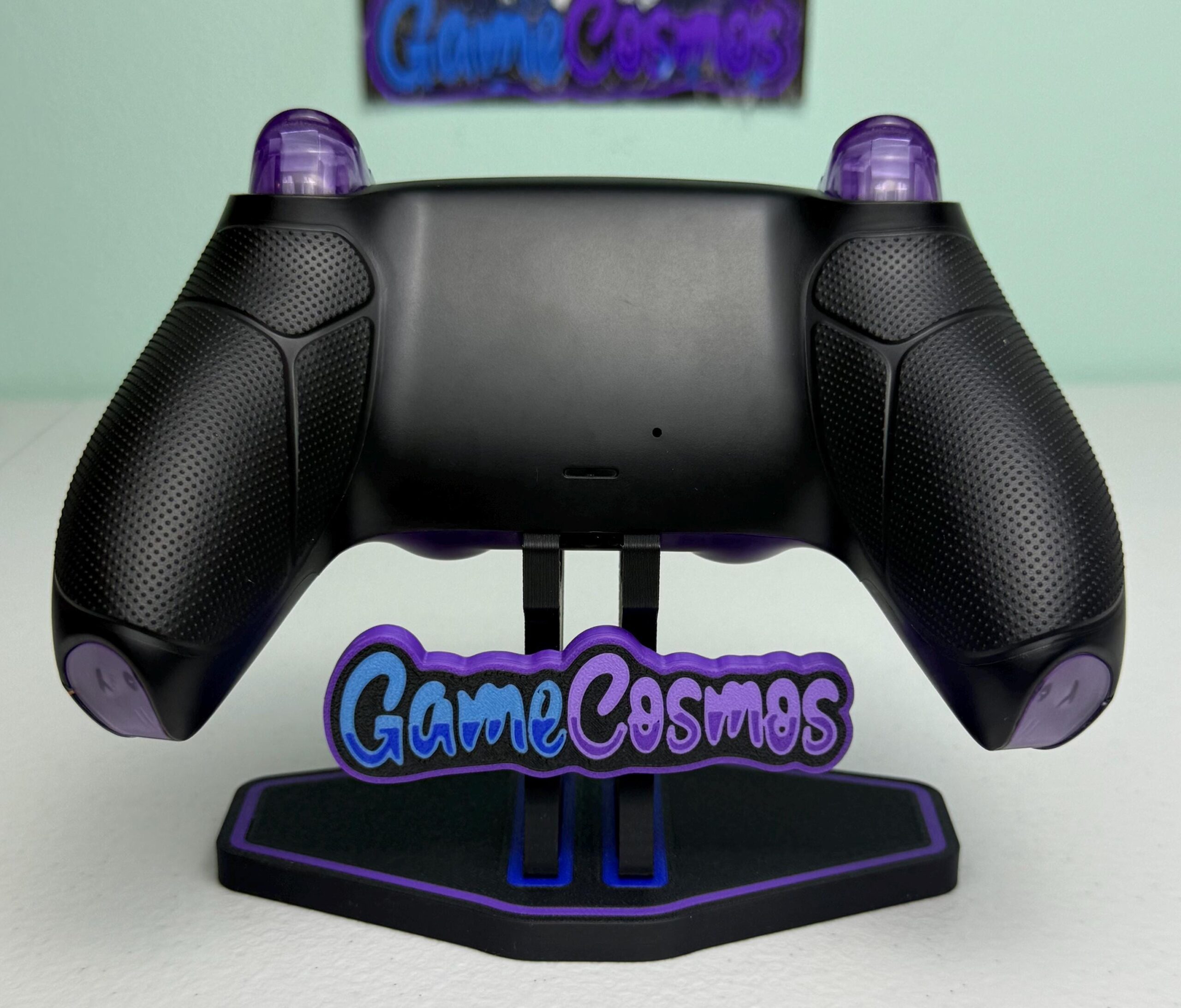 Space Dudes - Atomic Purple Galaxy - RGB LED - Custom Wireless Controller for PS5 Or PC - Image 6