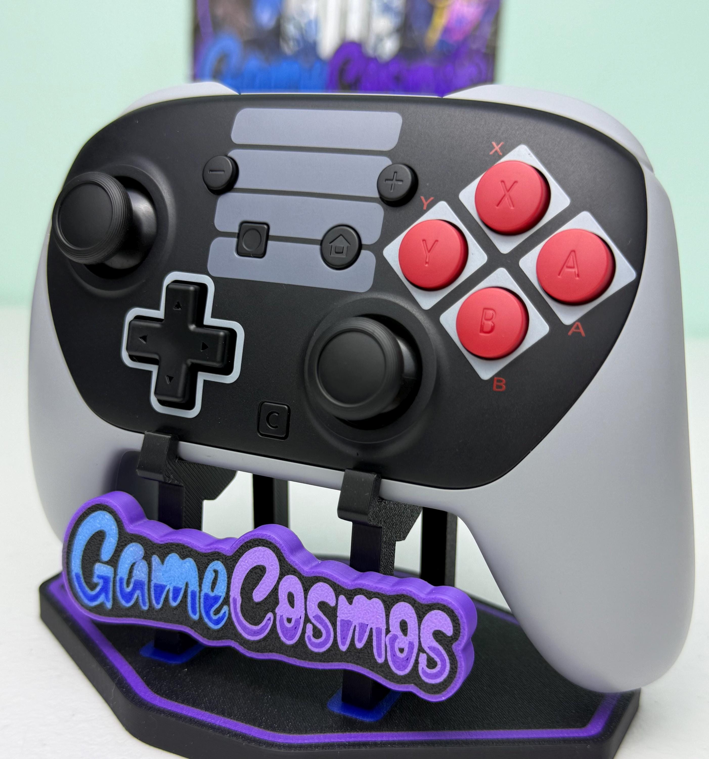 Retro NES Style - Black Accents - Wireless Pro 2 Controller for The Switch 2 Or PC - Image 2