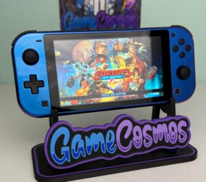 Two-Tone Glossy Blue Chameleon - Hall Effect NoDRIFT - Custom Switch Lite