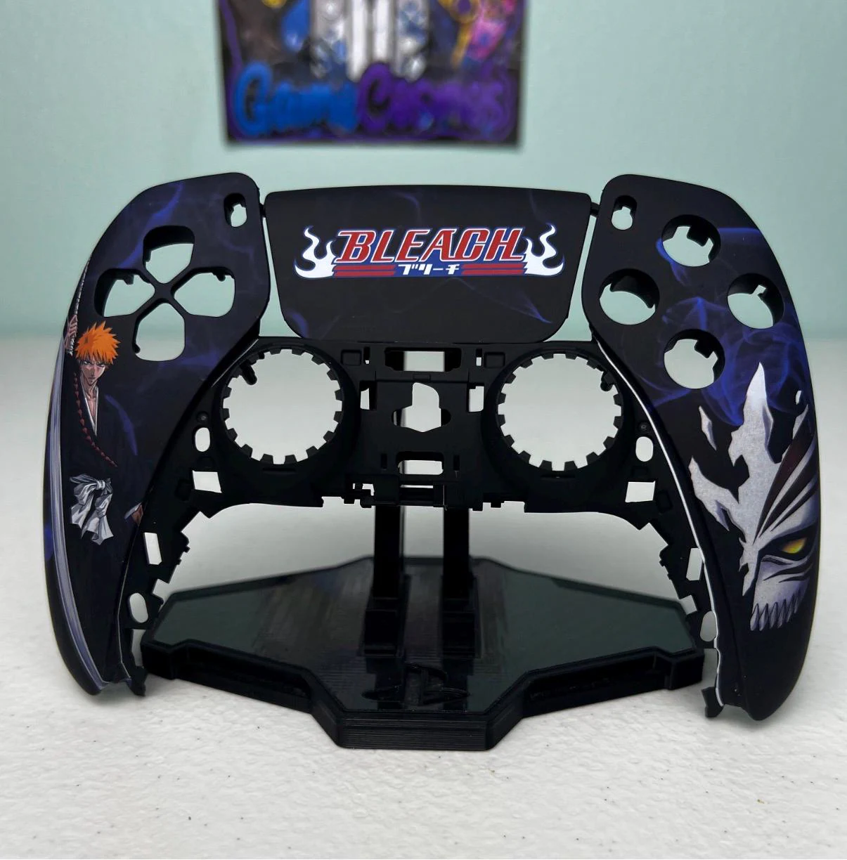 Bleach Ichigo Kurosaki - RGB LED - Custom PS5 Controller (Compatible with Playstation 5 Or PC) - Image 10