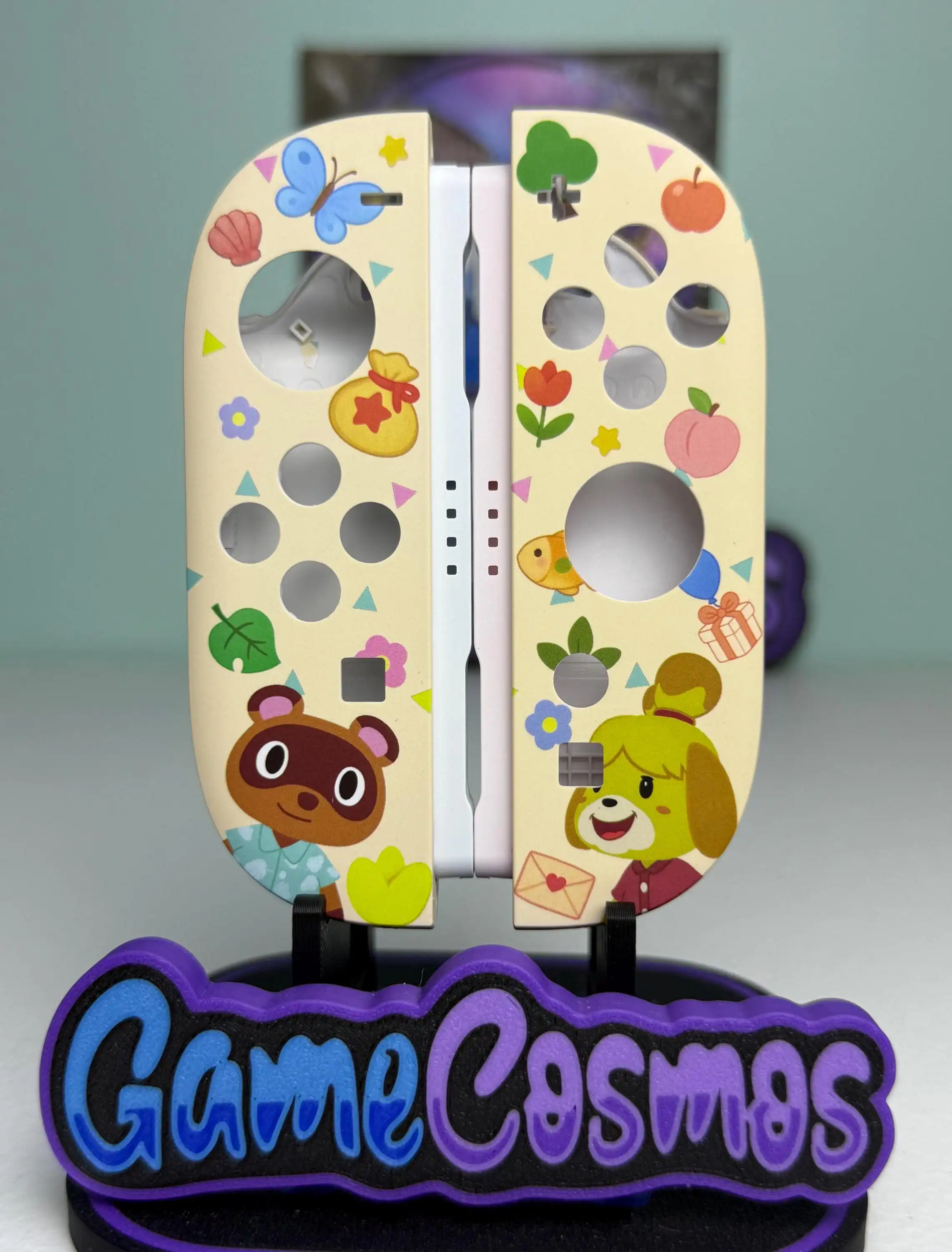 Cute Cozy Animal Sim Animal Crossing custom Switch 2 Joy-Cons, photo 6 of 6