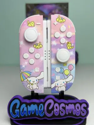 Cinnamoroll custom Switch 2 Joy-Cons, front view