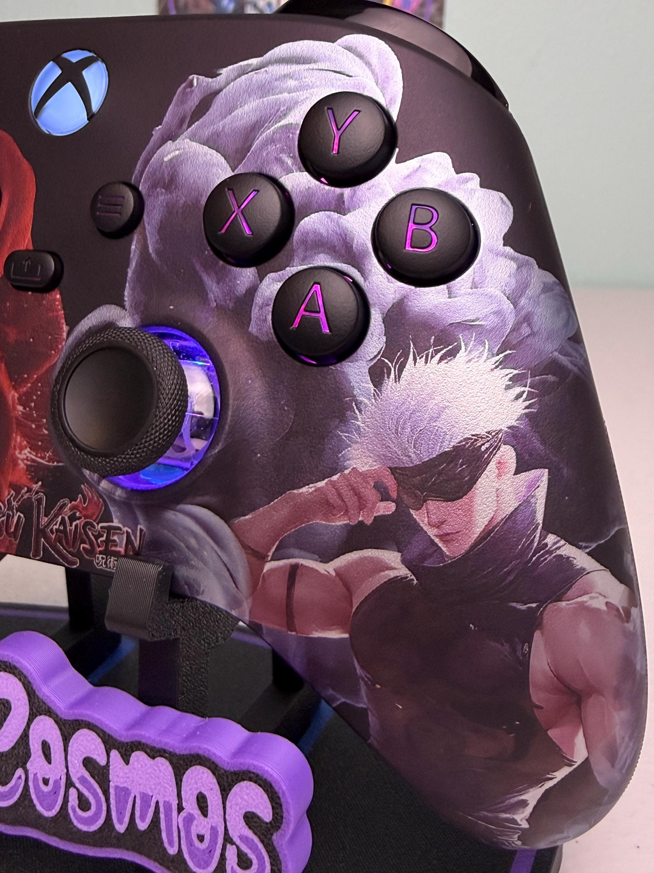 Jujutsu Kaisen - Sukuna and Gojo - Domain Expansion Anime - RGB LED - Custom Wireless Controller for Xbox or PC - Image 3