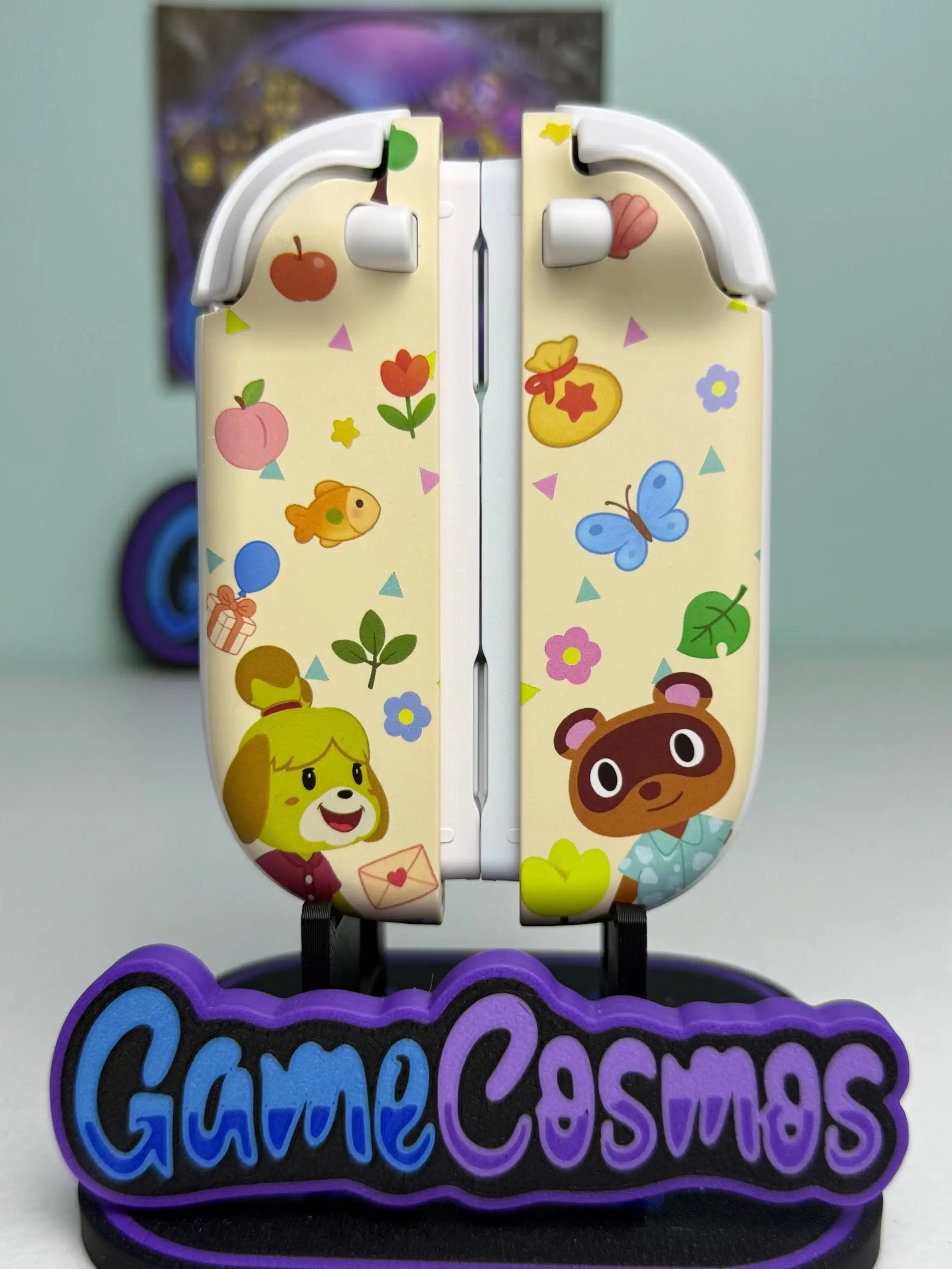 Cute Cozy Animal Sim Animal Crossing custom Switch 2 Joy-Cons, photo 4 of 6