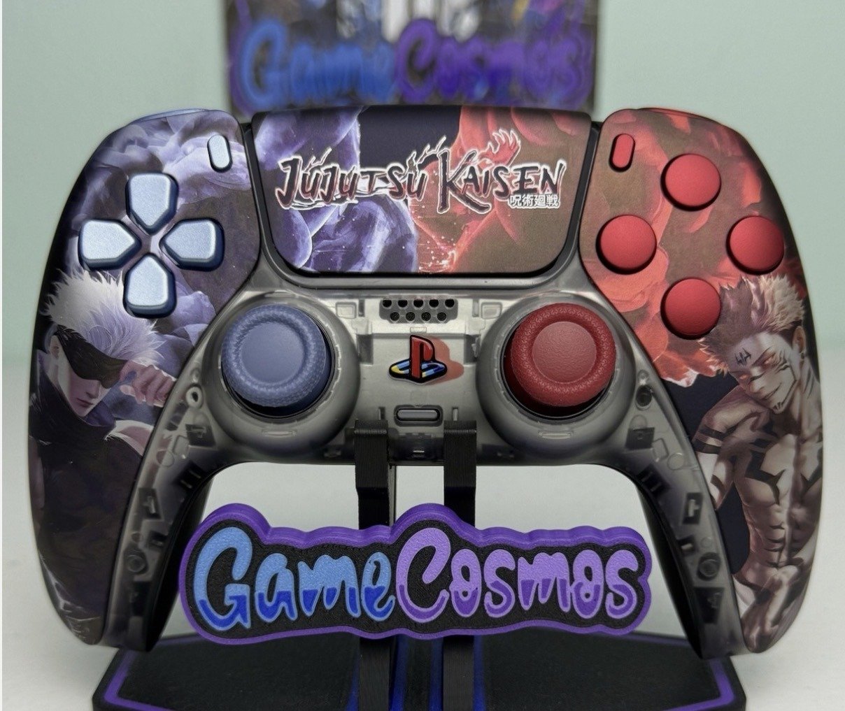 Jujutsu Kaisen - Gojo and Sukuna - Domain Expansion Anime - RGB LED - Custom Wireless Controller for PS5 Or PC - Image 7