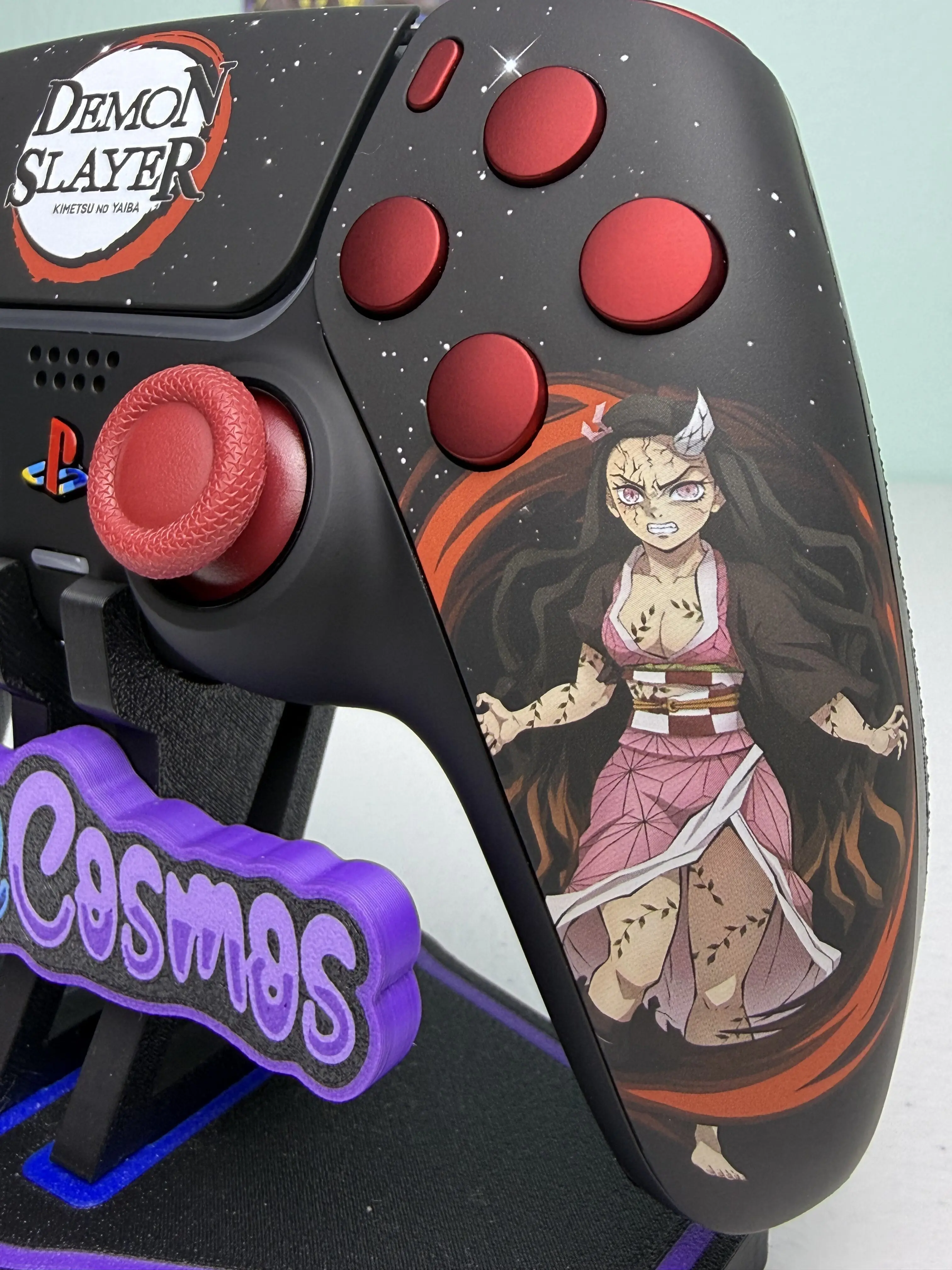 Demon Slayer - Tanjiro and Nezuko - Anime Manga - Custom Wireless Controller for PS5 or PC - Image 5