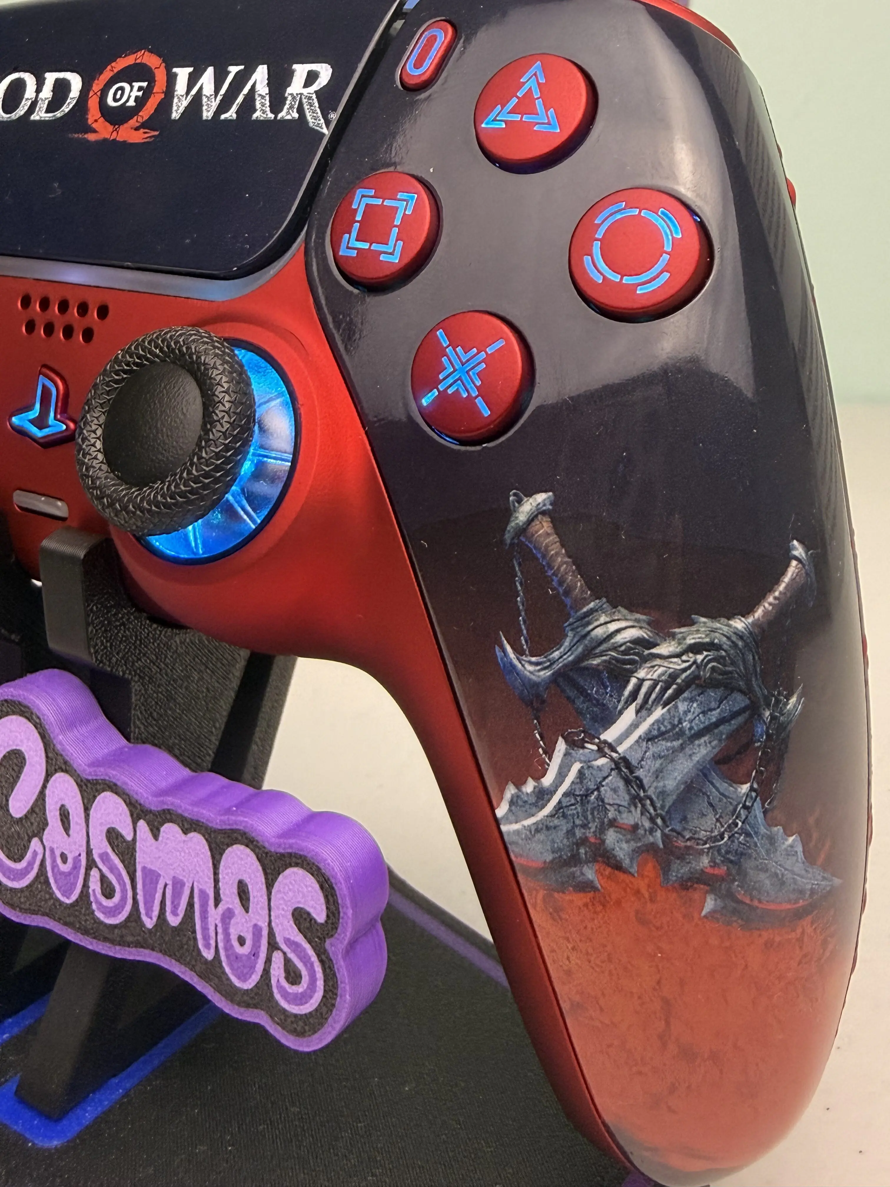 God of War Kratos custom PS5 controller, photo 5 of 8