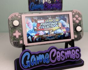 Glossy Transparent Clear - Hall Effect - Pink Accents - Custom Switch Lite