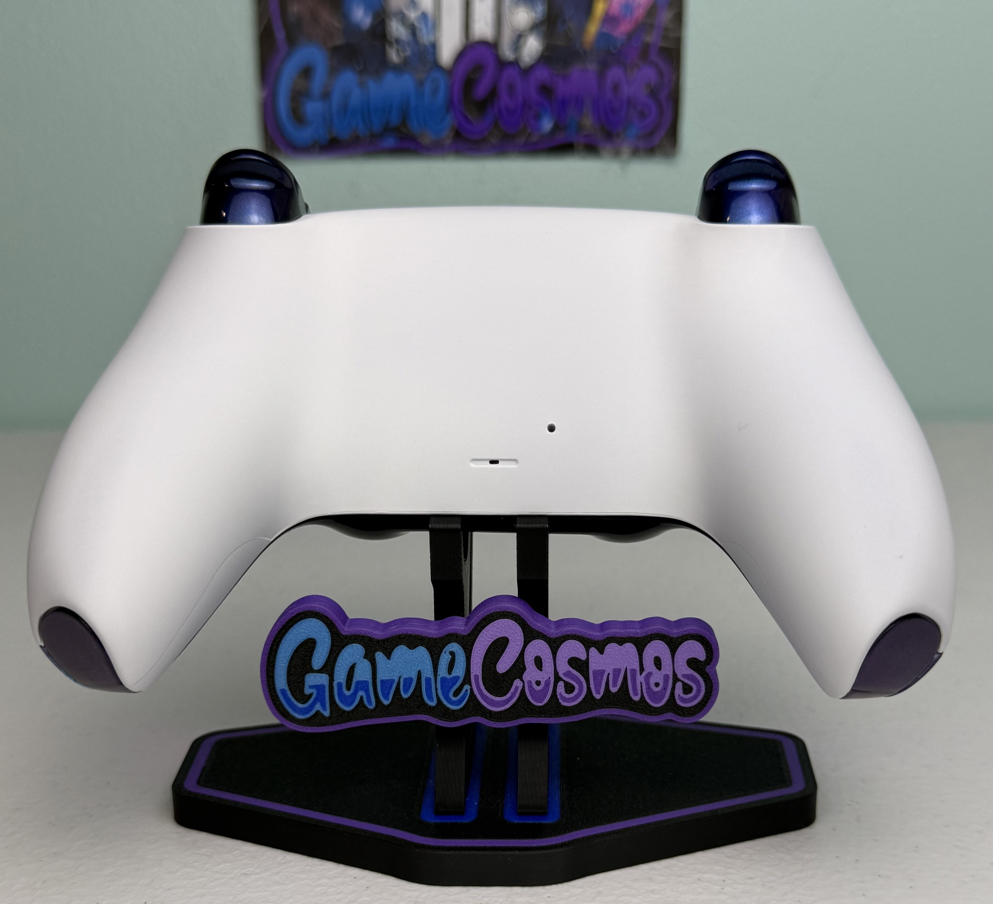 Invincible comic book hero custom wireless PS5 controller, additional angle
