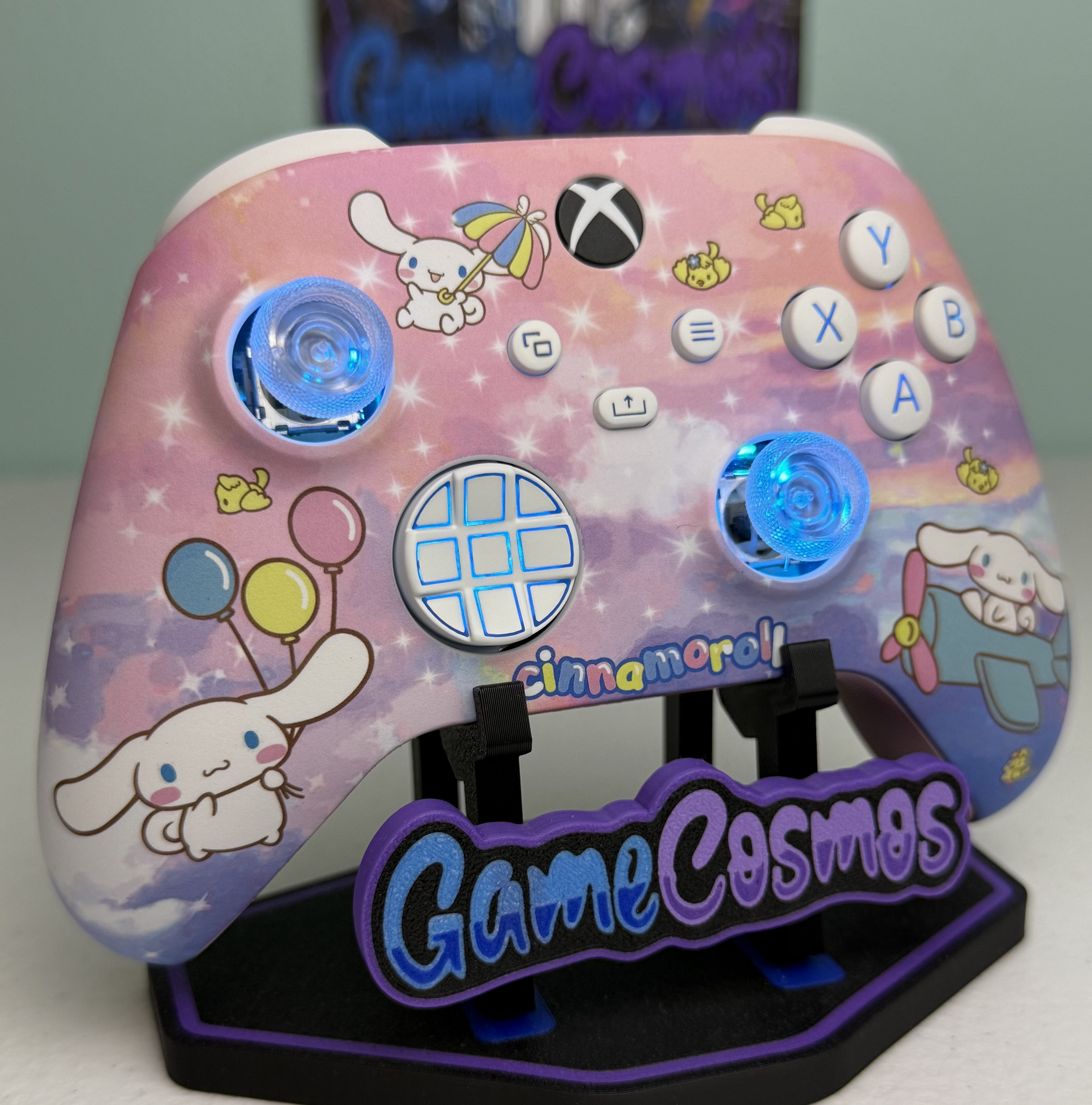 Cinnamoroll - Sanrio - RGB LED - Custom Xbox Series Controller - Image 3