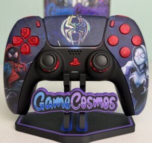 Marvel Spider-Man - Comic Spider Super Hero Team - RGB LED - Custom Wireless Controller For PS5 Or PC