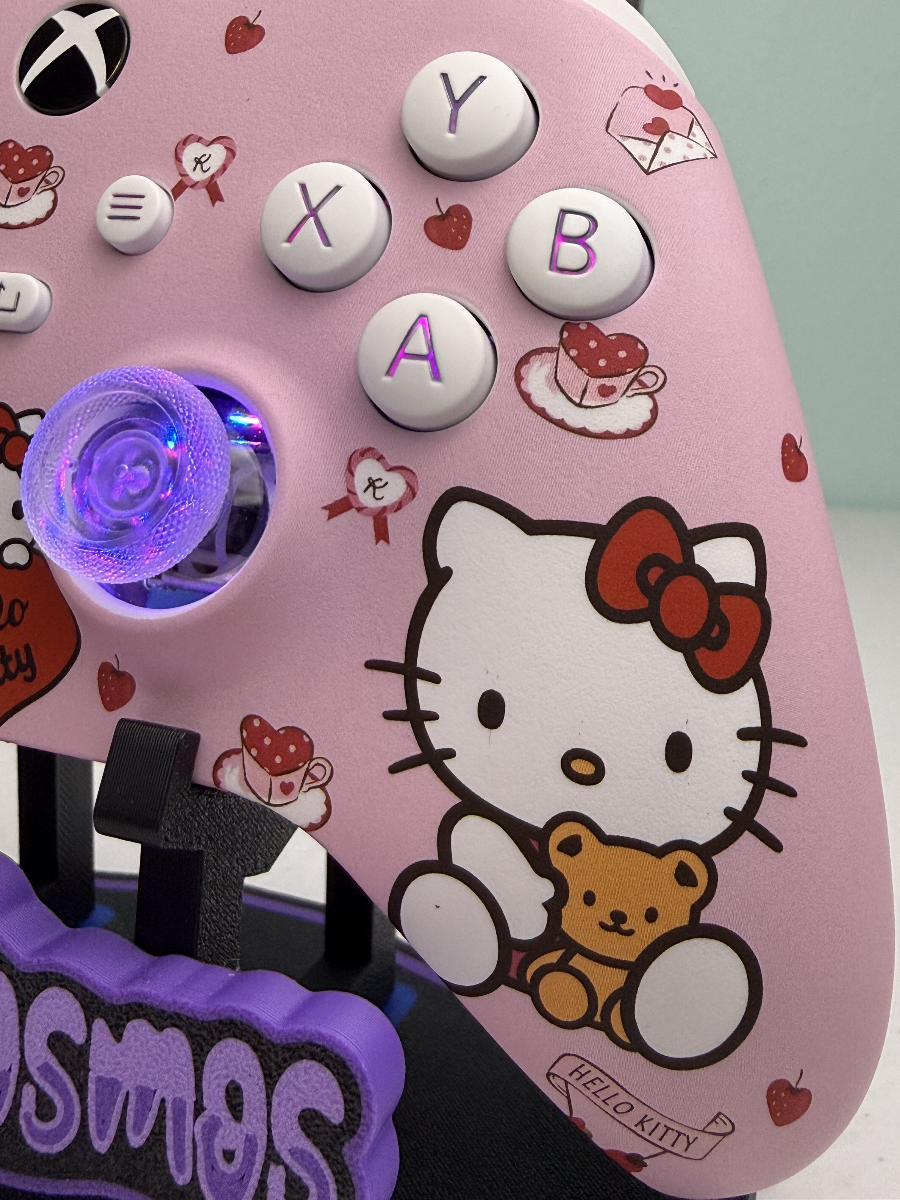 Hello Kitty - Sanrio - RGB LED - Custom Wireless Controller for Xbox or PC - Image 3