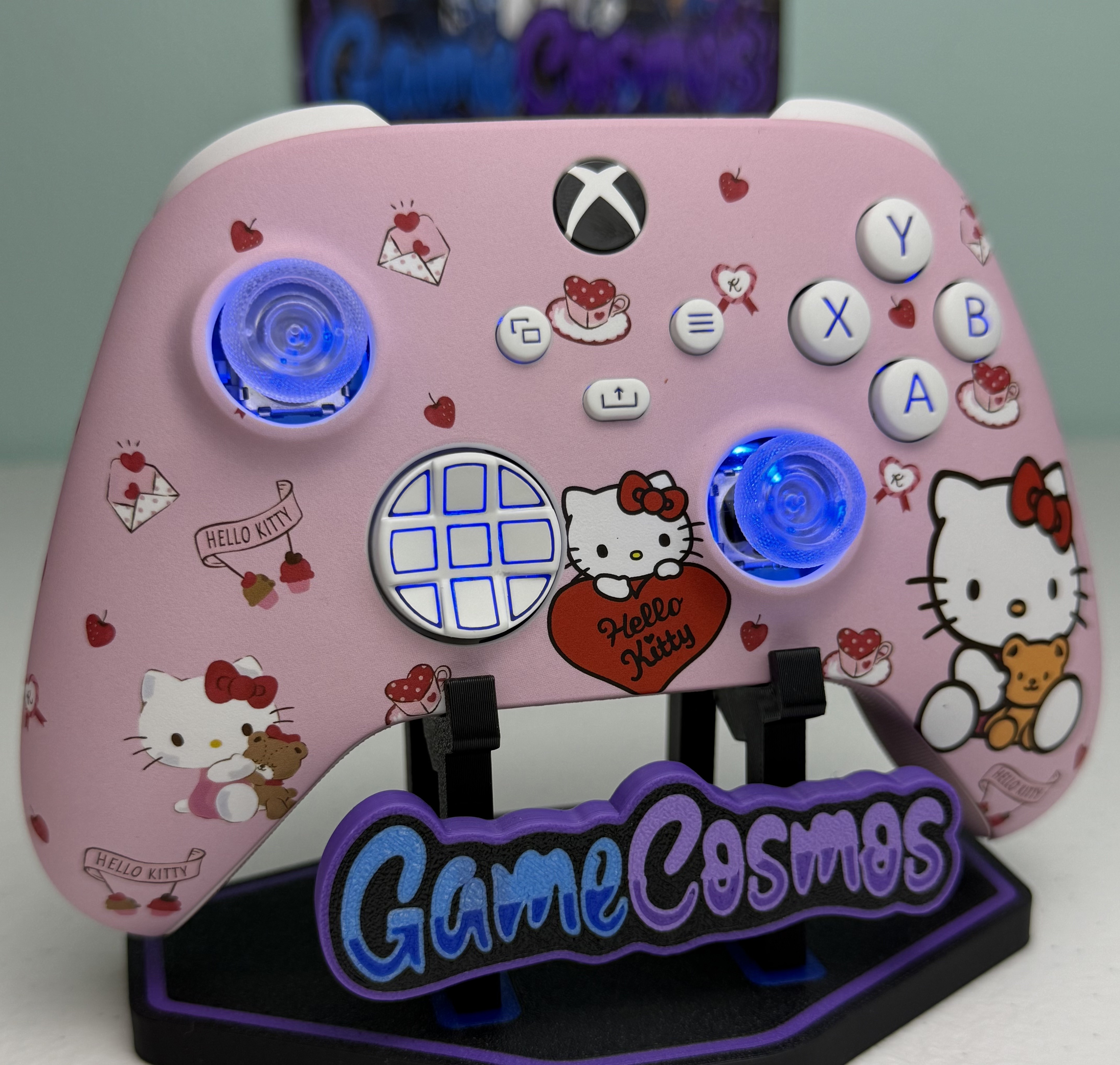 Hello Kitty - Sanrio - RGB LED - Custom Wireless Controller for Xbox or PC - Image 4
