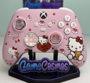 Hello Kitty - Sanrio - RGB LED - Custom Wireless Controller for Xbox or PC